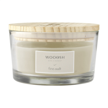 Logo trade promotional giveaways image of: Wooosh Flame Scented Candle Fine Oudh