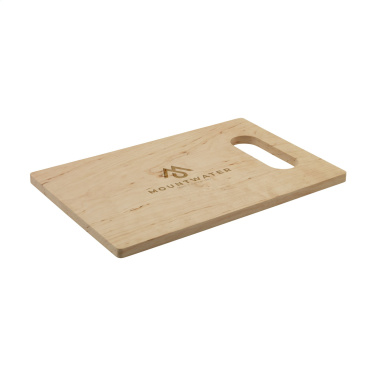 Logotrade promotional giveaway image of: Alder Wood Chopping Board Open Grip