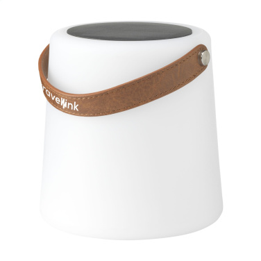 Logo trade promotional items image of: Wooosh Ziva Solar Lamp