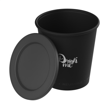 Logotrade business gift image of: Drinking Cup Bio-Based Lid 200 ml