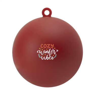 Logotrade promotional gifts photo of: Christmas Bauble Ø 7 cm Recycled PP - Made in Europe
