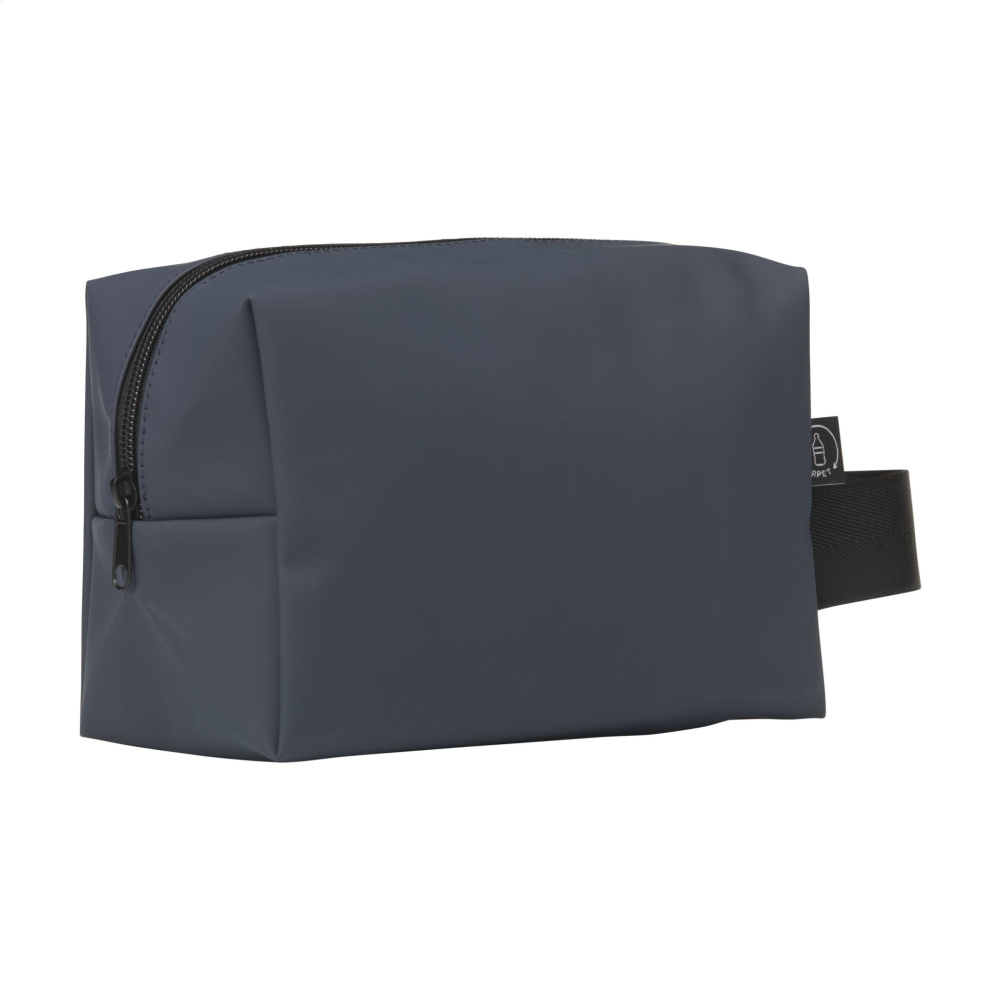 Logo trade promotional giveaway photo of: LeLennon RCS Recycled PU Toiletry Bag