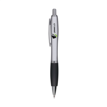 Logo trade promotional merchandise photo of: Athos Silver pen