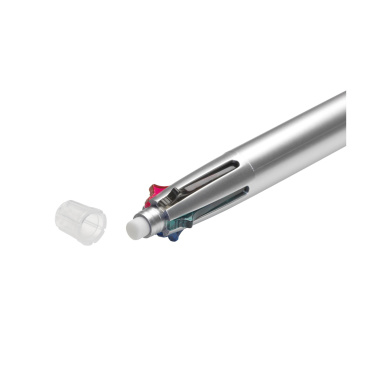 Logo trade advertising products image of: Quintet 5-in-1 pen pencil