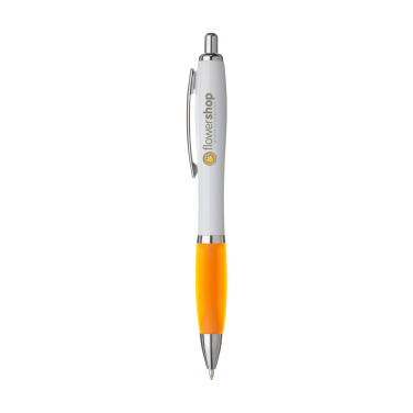 Logo trade promotional products image of: Athos White pen