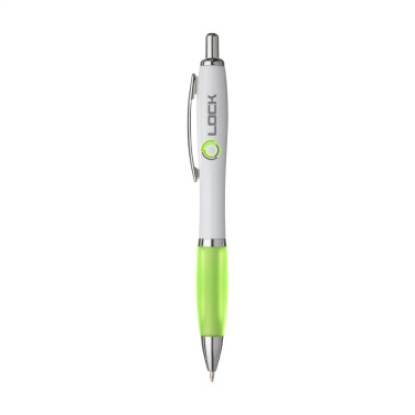 Logo trade corporate gifts picture of: Athos White pen