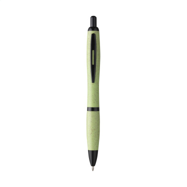 Logotrade business gifts photo of: Athos Wheat-Cycled Pen wheat straw pen