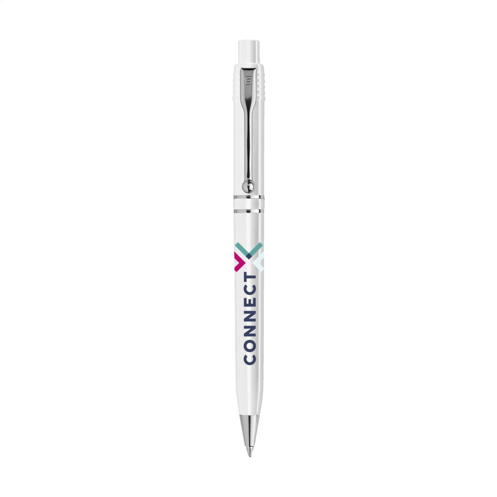 Logotrade promotional merchandise image of: Stilolinea Raja Chrome Recycled pen