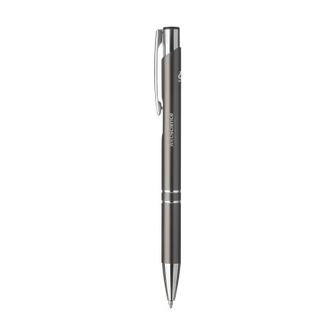 Logo trade promotional giveaways picture of: Ebony Recycled Alu pens
