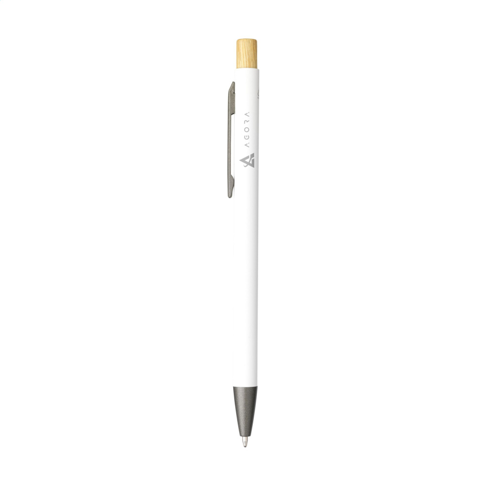Logo trade promotional giveaways image of: Xava GRS Recycled Alu Pen