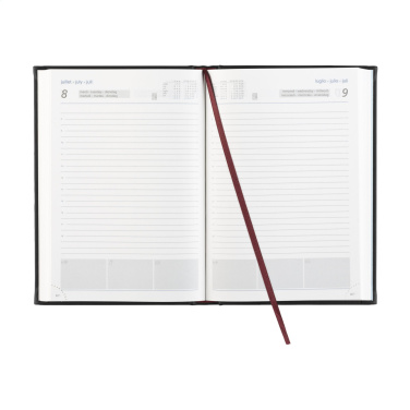 Logo trade promotional item photo of: Eurotop Sabana diary A5 6-languages