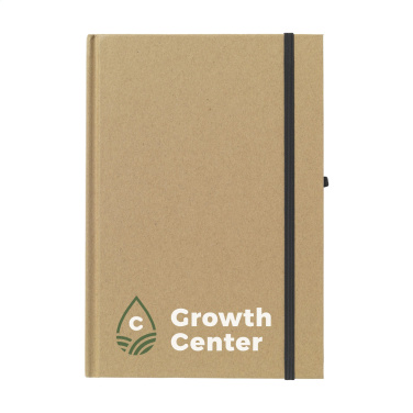 Logo trade corporate gifts image of: Pocket ECO Paper A5 notebook