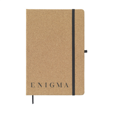 Logo trade promotional gifts picture of: CorkNote A5 Paper notebook