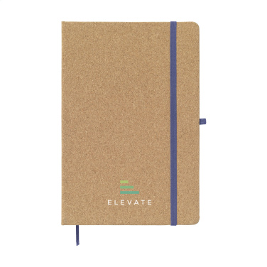 Logo trade promotional items picture of: CorkNote A5 Paper notebook