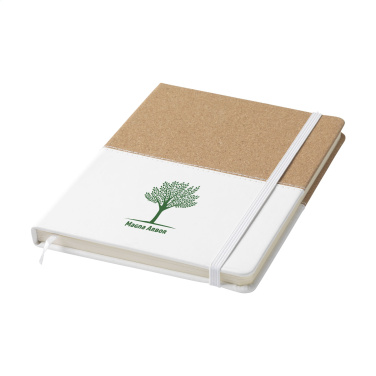 Logotrade promotional giveaway picture of: Journal Cork Paper Notebook