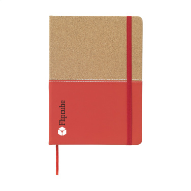 Logo trade promotional product photo of: Journal Cork Paper Notebook