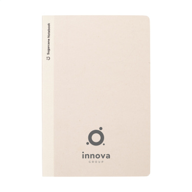 Logo trade promotional items picture of: Sugarcane Paper Notebook A5