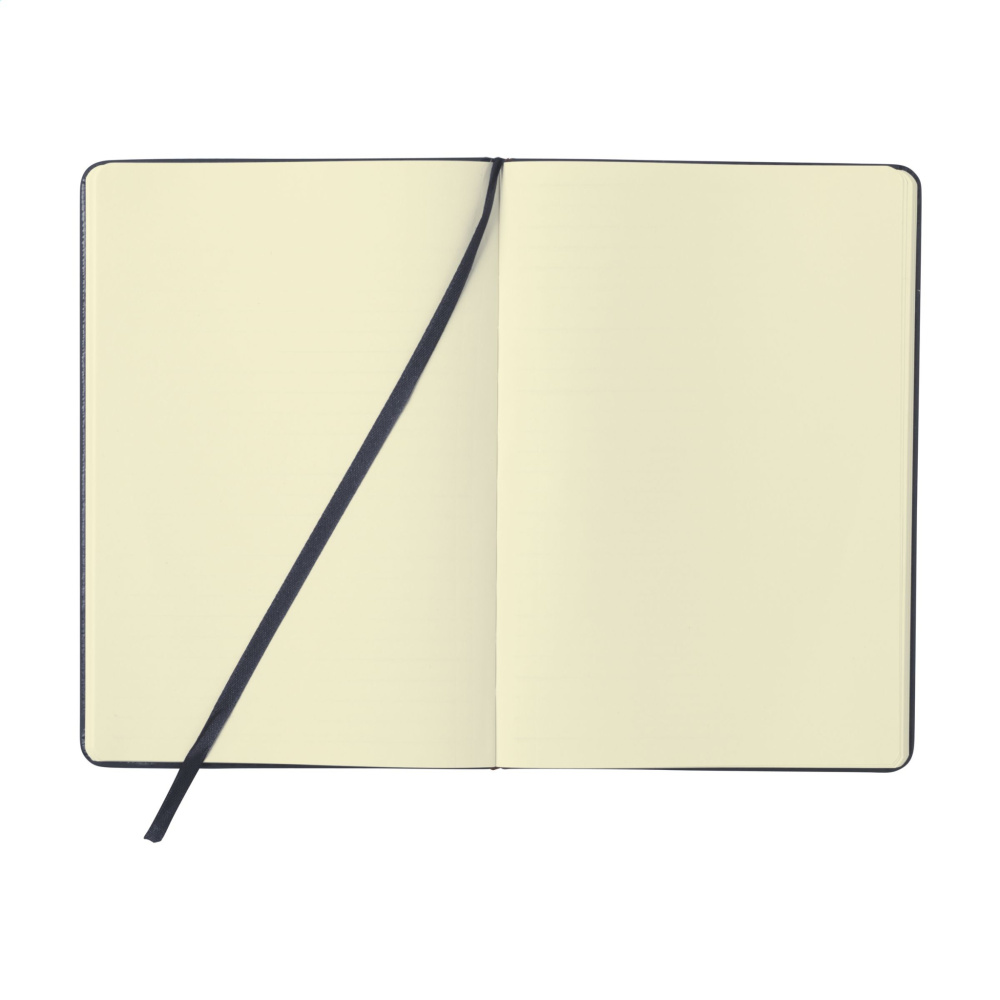 Logo trade promotional products image of: BudgetNote A5 Blanc Paper notebook