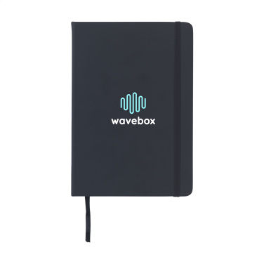 Logo trade promotional merchandise picture of: BudgetNote A5 Lines Paper Notebook