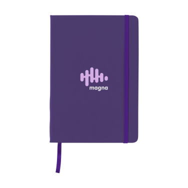 Logo trade promotional item photo of: BudgetNote A5 Lines Paper Notebook