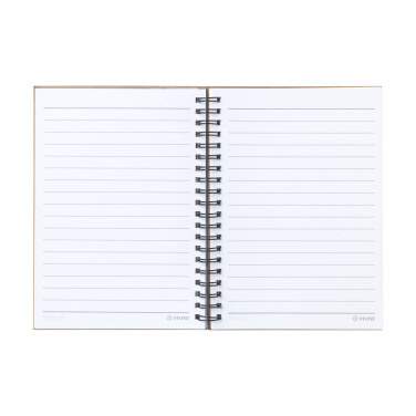 Logo trade promotional gifts image of: StonePaper Notebook