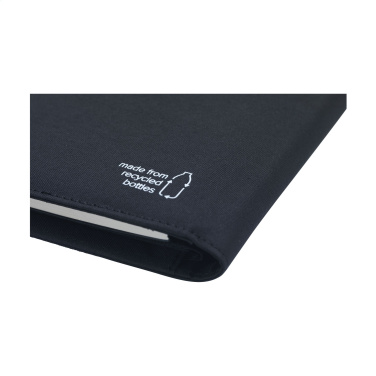 Logo trade promotional products image of: Quest Portfolio RPET A5 document folder