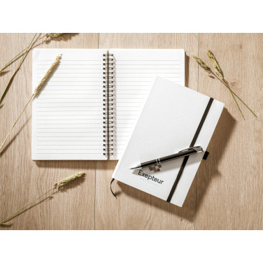 Logotrade promotional giveaway picture of: Milk-Carton Wire-O Paper Notebook A5