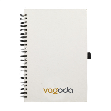 Logo trade business gift photo of: Milk-Carton Wire-O Paper Notebook A5