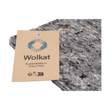 Logotrade promotional gift picture of: Wolkat Tangier Recycled Textile Mousepad