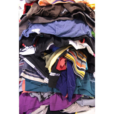 Logo trade promotional giveaway photo of: Wolkat Tangier Recycled Textile Mousepad