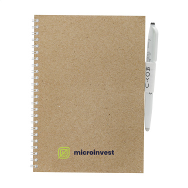 Logo trade promotional item photo of: MOYU Erasable Stone Paper Notebook CraftCover 18 pages
