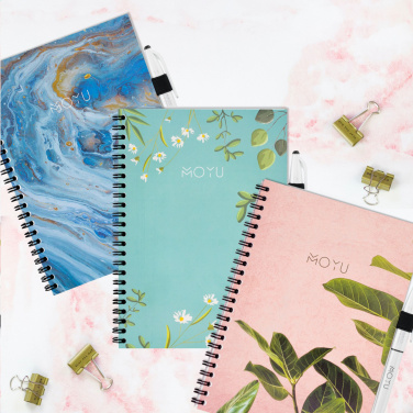 Logotrade promotional giveaways photo of: MOYU Erasable Stone Paper Notebook Custom SoftCover