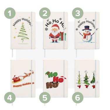 Logo trade promotional items image of: Pocket Notebook A5 X-Mas