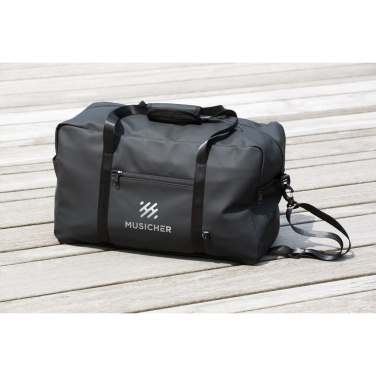 Logo trade promotional items image of: Lennon RCS Recycled PU Sports-/Travelbag