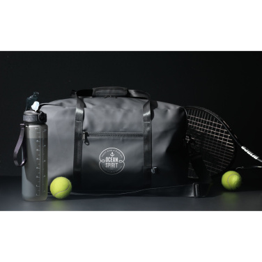 Logotrade promotional item picture of: Lennon RCS Recycled PU Sports-/Travelbag