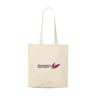 Logotrade promotional item image of: Natural Square Bag (165 g/m²) cotton bag