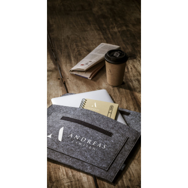 Logo trade corporate gift photo of: Papillon GRS RPET laptop case