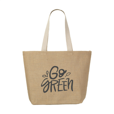 Logo trade promotional items picture of: Elegance Bag jute shopper
