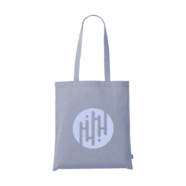Logotrade promotional merchandise photo of: GRS Recycled Cotton Shopper (180 g/m²) bag