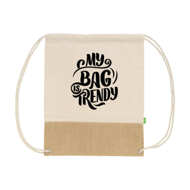 Logo trade advertising products image of: Combi Organic Backpack (160 g/m²)