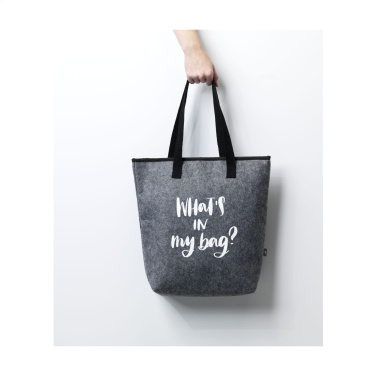Logo trade corporate gift photo of: Feltro GRS RPET Cooler bag