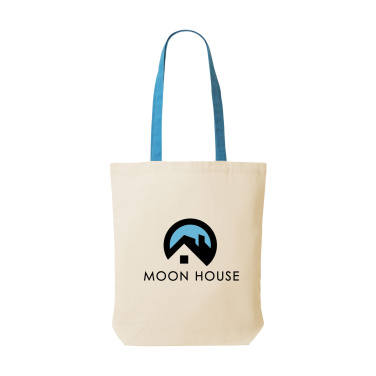 Logotrade promotional products photo of: Canvas Shoppy Colour (220 g/m²) bag