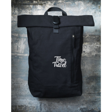 Logo trade promotional giveaways image of: Nolan Canvas backpack
