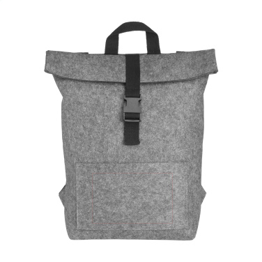 Logo trade promotional gifts picture of: Nolan GRS RPET Felt backpack