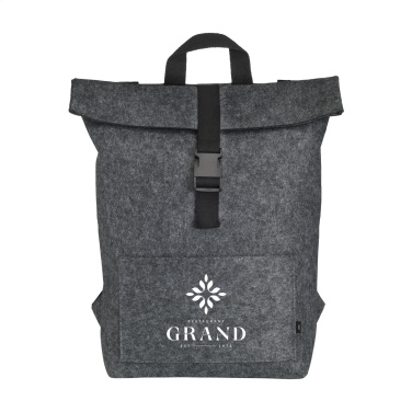 Logotrade promotional merchandise picture of: Nolan GRS RPET Felt backpack