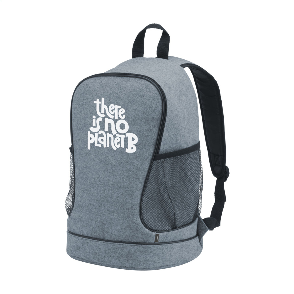 Logotrade corporate gift image of: PromoPack Felt Gym Bag backpack