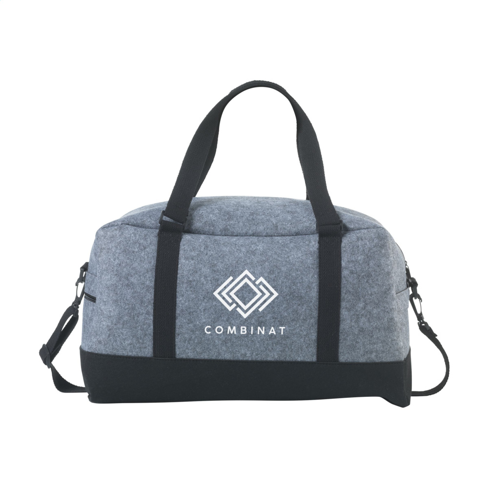 Logo trade advertising products picture of: Feltro GRS RPET Weekend Bag travelling bag