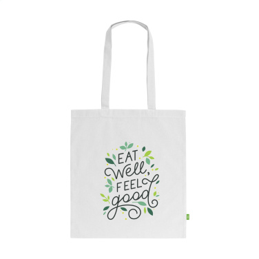 Logo trade corporate gifts image of: Organic Cotton Shopper (140 g/m²) bag