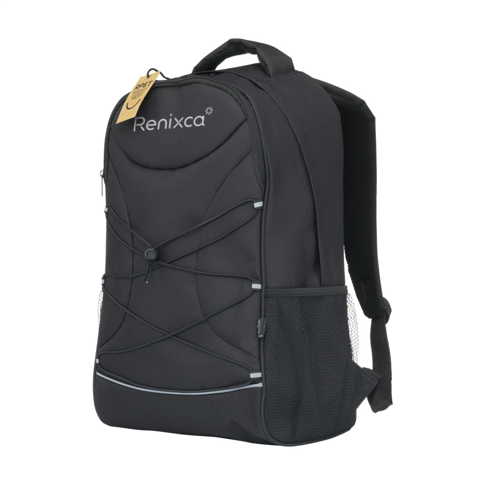 Logotrade promotional product picture of: Flashline GRS RPET Laptop Backpack