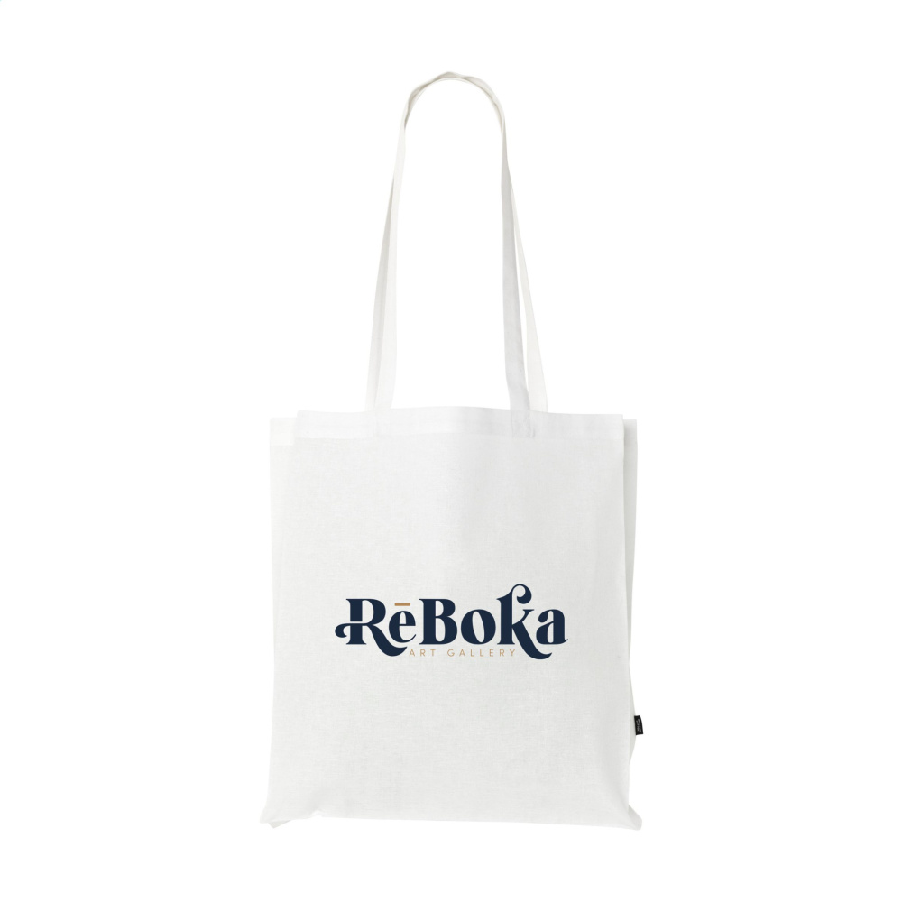 Logotrade promotional item image of: Colour Square Bag GRS Recycled Cotton (150 g/m²)